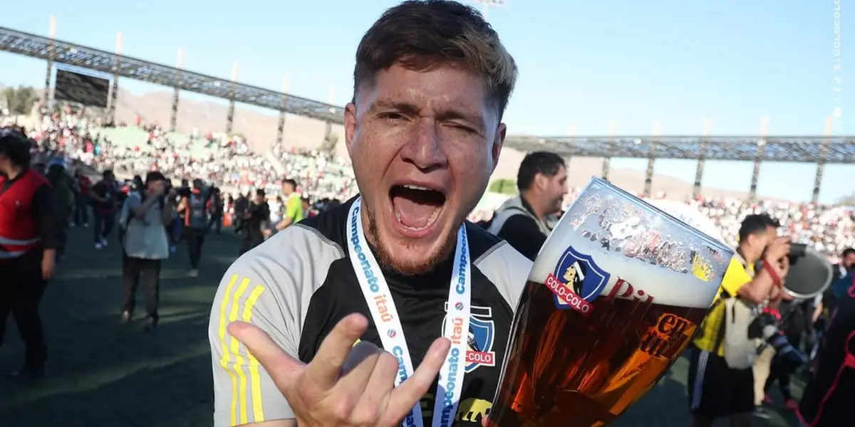 Leonardo Gil: de Colo Colo al archirrival. Foto: Instagram