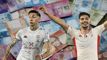 Los chilenos dejaron un vacío en el mediocampo del Globo, pero dejaron una importante cifra.