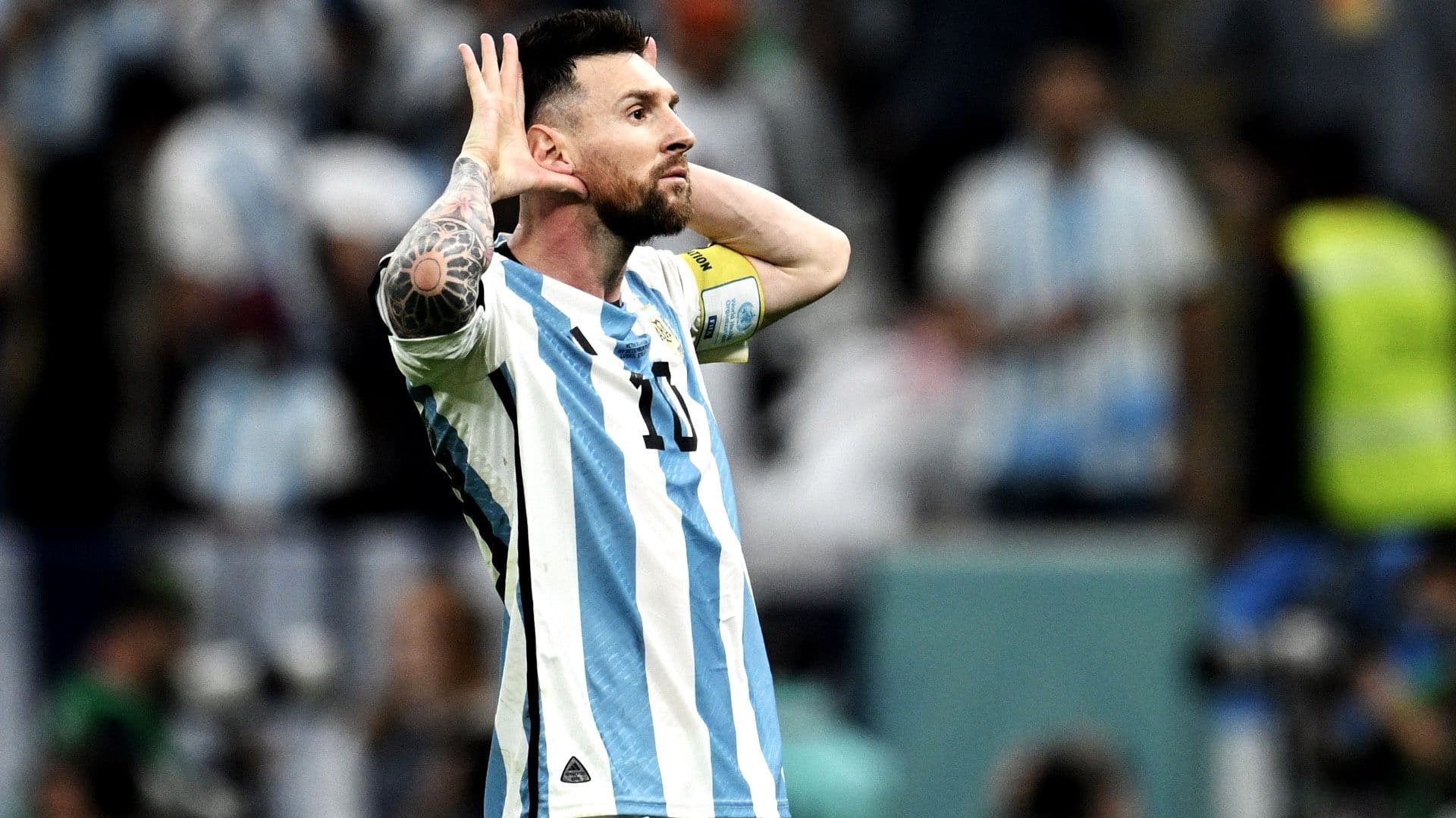 Los comandados por Lionel Messi derrotan al cuadro de Luka Modric al término de la primera mitad.
