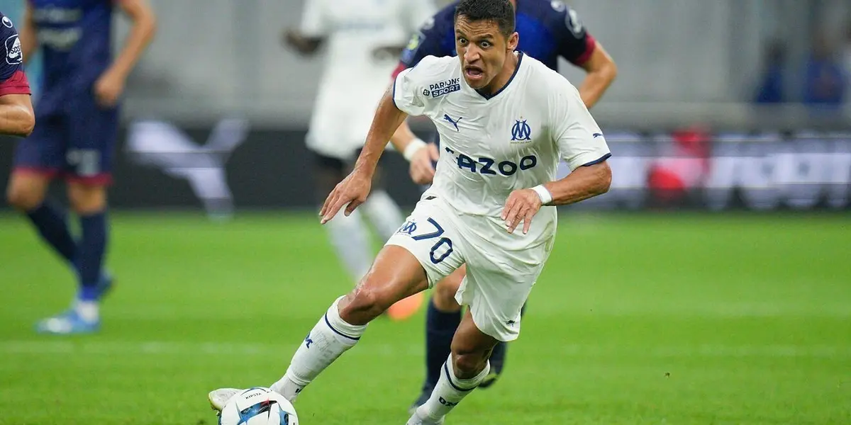 Los medios y la fanaticada del Marsella se volvieron locos con esta jugada del chileno.