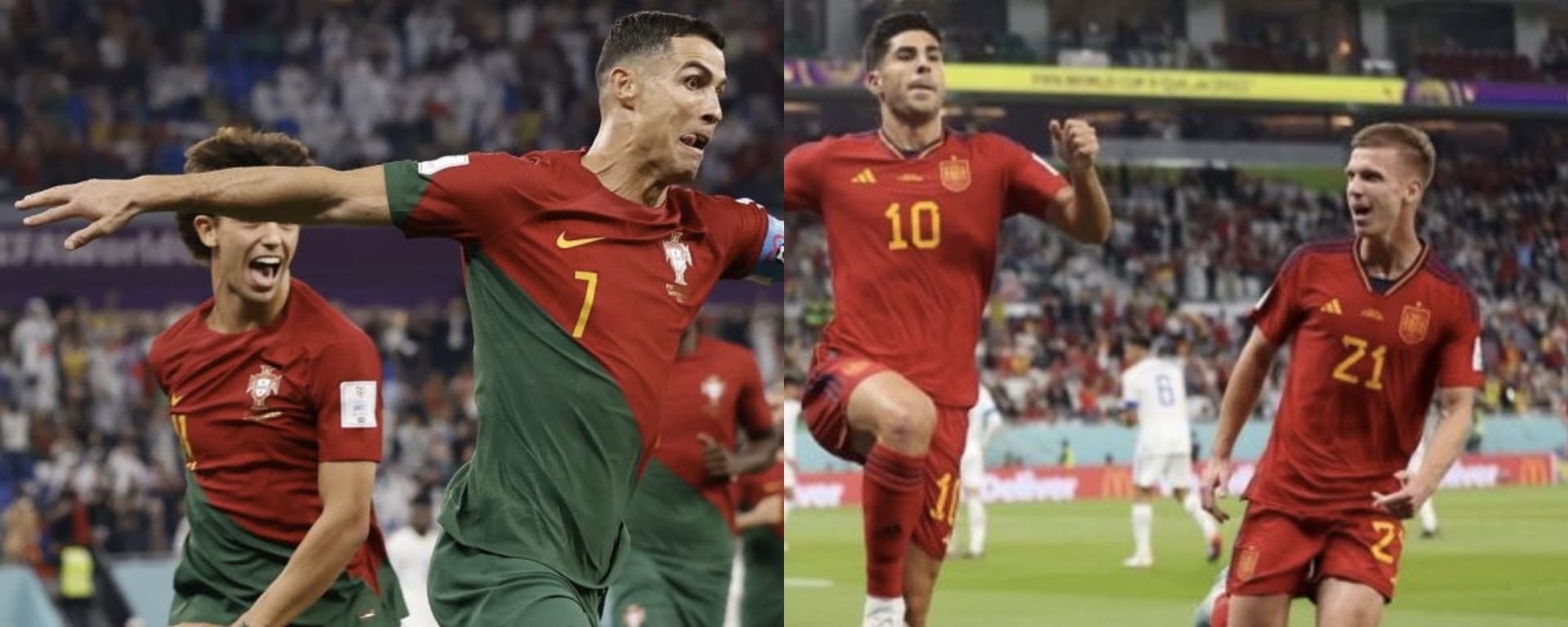Los últimos dos octavos de final se definen esta jornada de martes. Marruecos contra España y Portugal ante Suiza.