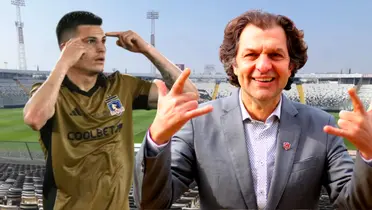 Lucas Cepeda y Aníbal Mosa (Foto tomada de: Goal/Colo Colo/Sentimiento)