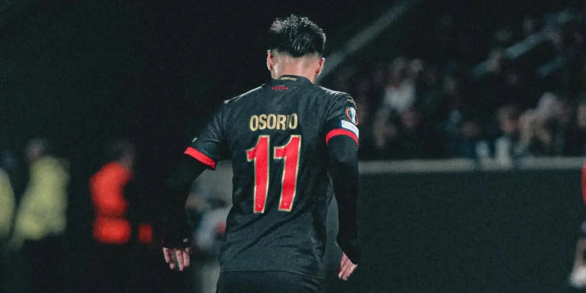 Malas noticias para Chile: Osorio se pierde lo que resta del año. Foto: Instagram