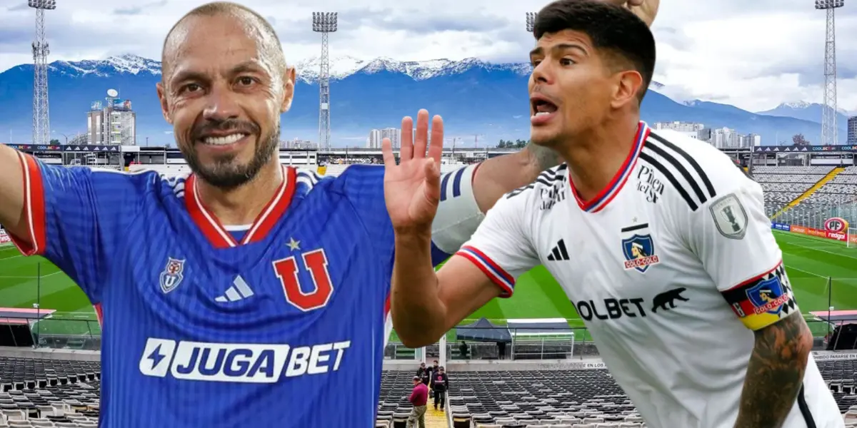 Marcelo Díaz y Esteban Pavez (Foto tomada de: Colo Colo/U de Chile)