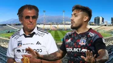 Marcos Bolados y Aníbal Mosa (Foto tomada de: Colo Colo/Top)