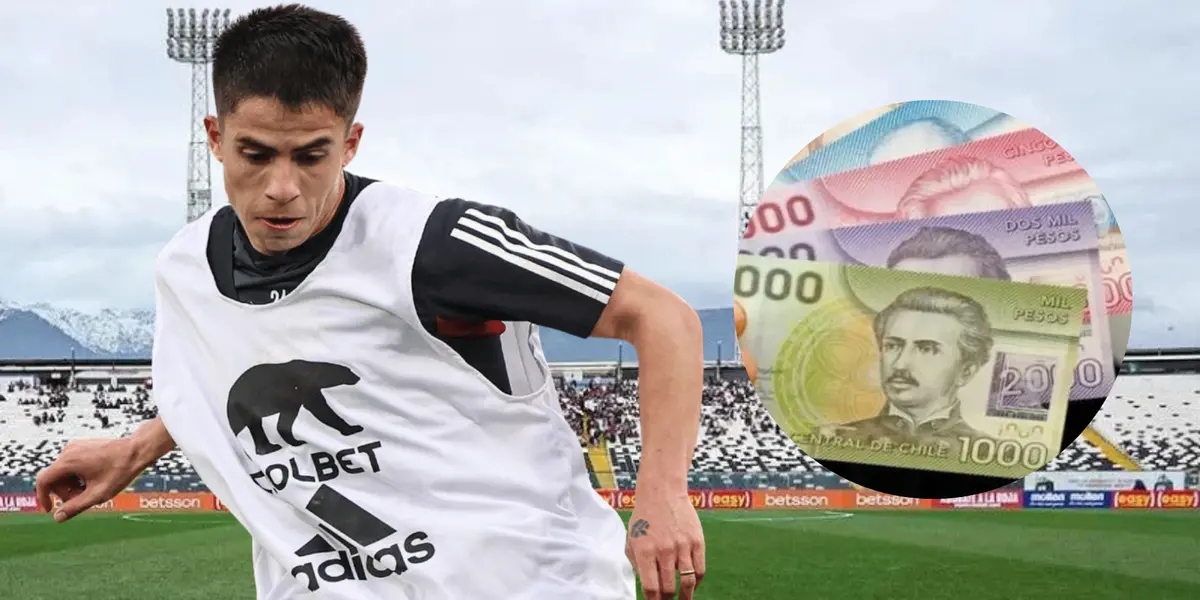 Matías Moya (Foto tomada de: Colo-Colo/Tiempo)