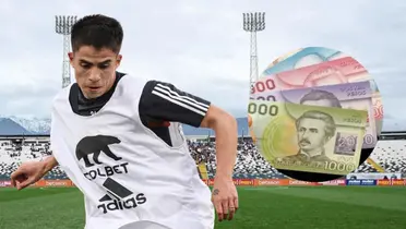 Matías Moya (Foto tomada de: Colo-Colo/Tiempo)