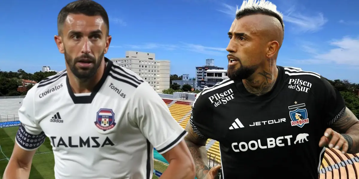 Mauricio Isla y Arturo Vidal (Foto tomada de: Domingo Burgueño/Chile)