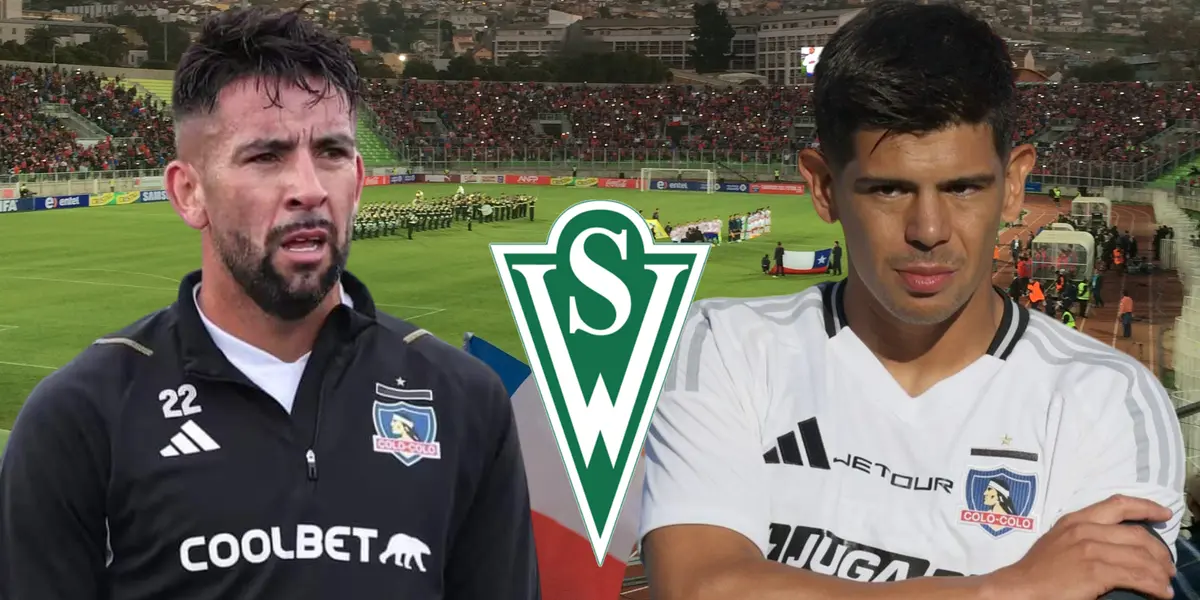 Mauricio Isla y Esteban Pavez (Foto toma de: Wikipedia/Colo Colo)