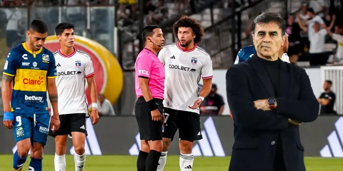 Maximiliano Falcón fue castigado por Gustavo Quinteros en 2023.