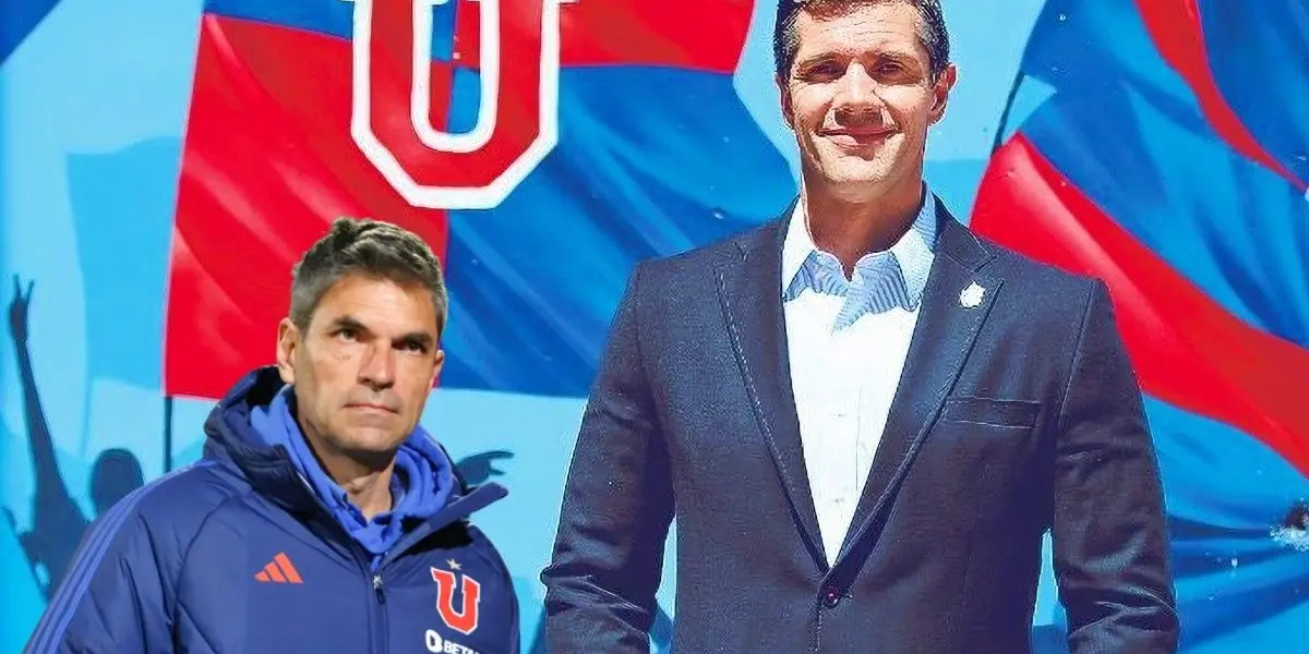 Michael Clark no soportó la goleada de la U ante O'higgins.