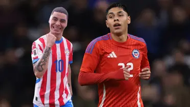 Miguel Almirón y Darío Osorio (Foto tomada de: Paraguay/Transfermarkt)