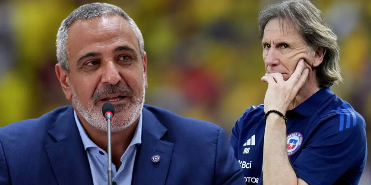 Pablo Milad y Ricardo Gareca (Foto tomada de: La Roja/ANFP)