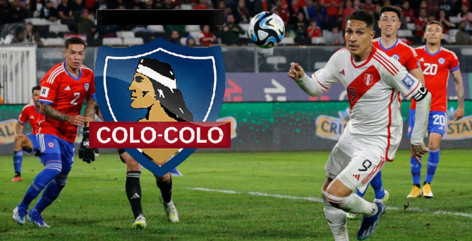 Paolo Guerrero estuvo en la órbita de Colo Colo.