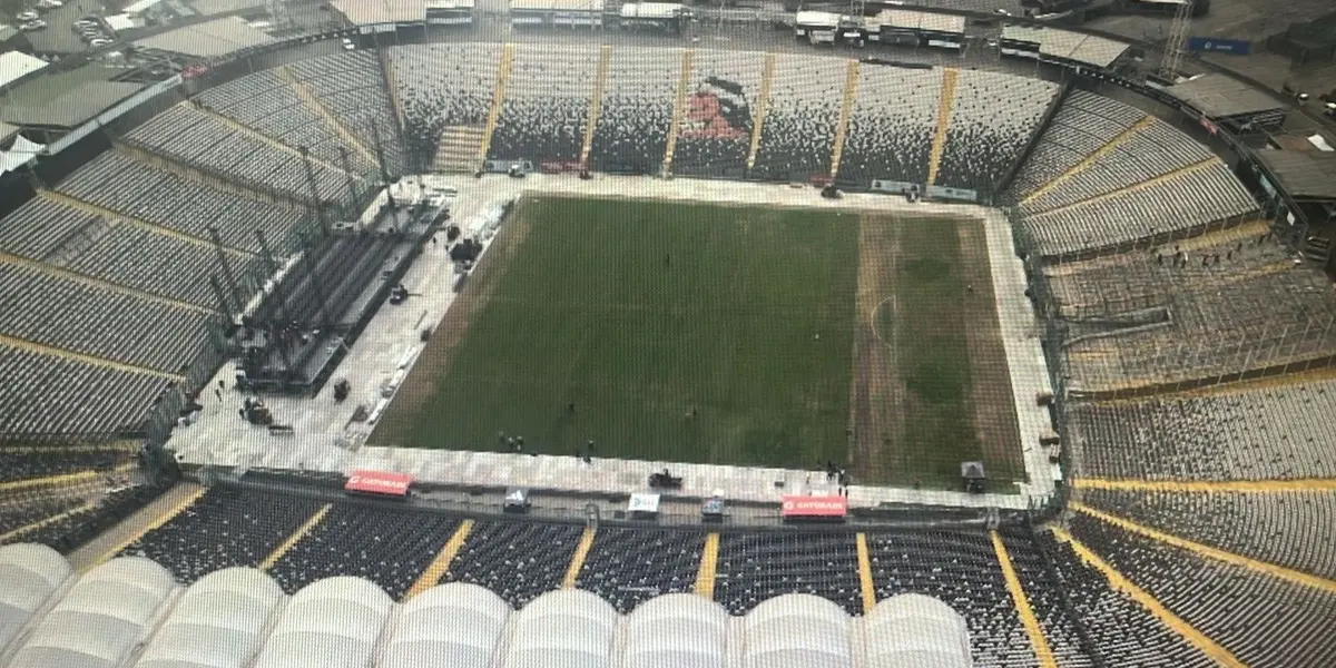 Ricardo Dabrowski criticó el constante arriendo del estadio para hacer conciertos.