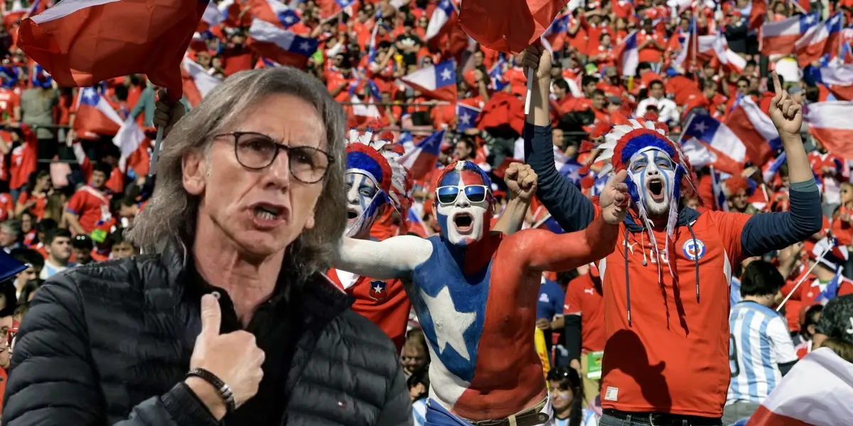 Ricardo Gareca le envió mensaje a los hinchas nacionales.