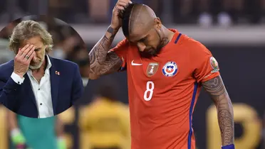 Ricardo Gareca no convocó a Arturo Vidal para su primera gira.