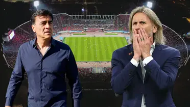 Ricardo Gareca y Gustavo Quinteros (Foto tomada de: La Tercera/La Nación/TNT)