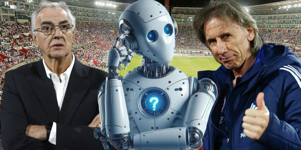 Ricardo Gareca y Jorge Fossati (Foto tomada de: Exitosa/Sabes/Andina/Xataka)