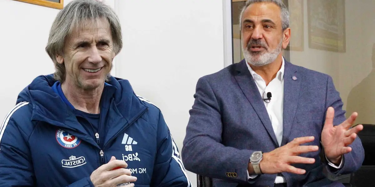 Ricrdo Gareca y Pablo Milad (Foto tomada de: Chile/Concepción)