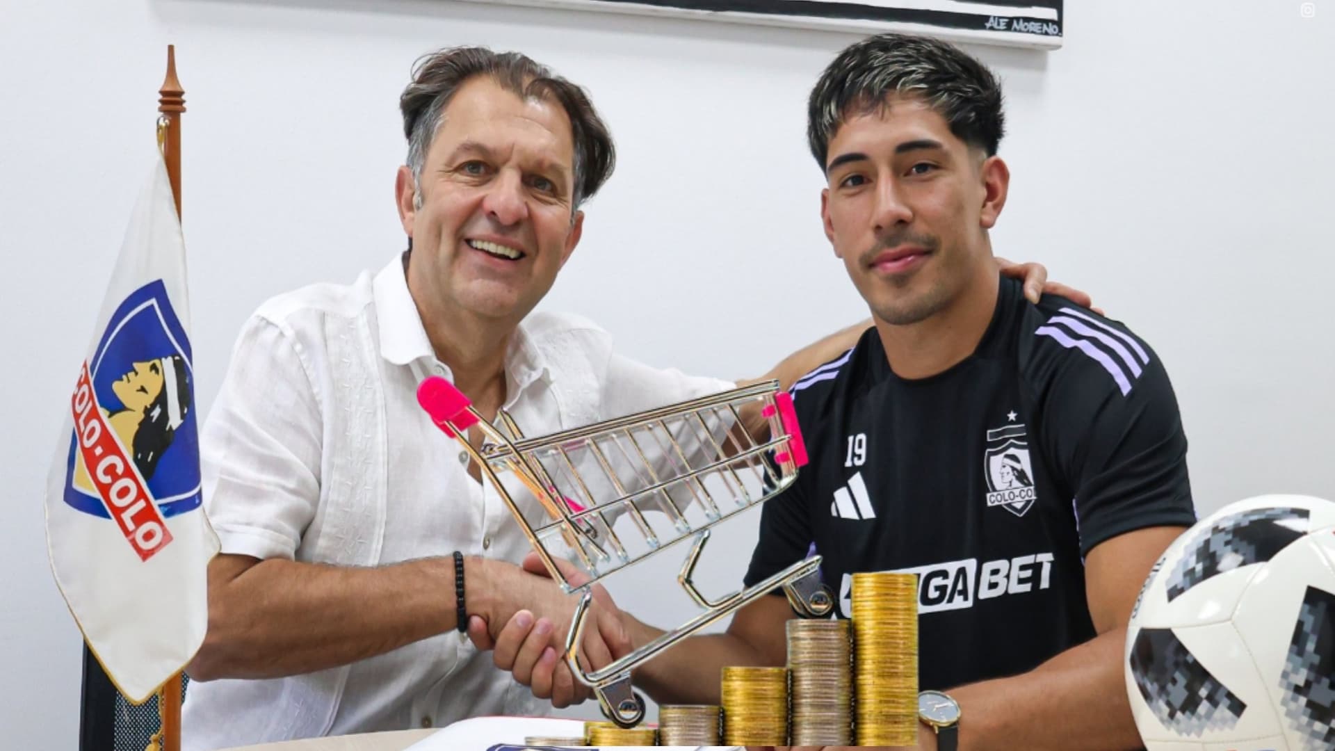 Salomón Rodríguez (Foto tomada de: Colo-Colo/Períodico)