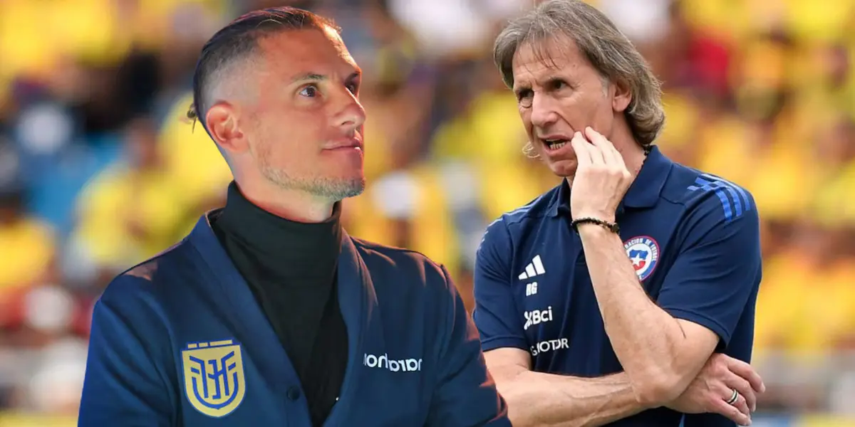 Sebastián Beccacece y Ricardo Gareca (Foto tomada de: CNN/El Universo)