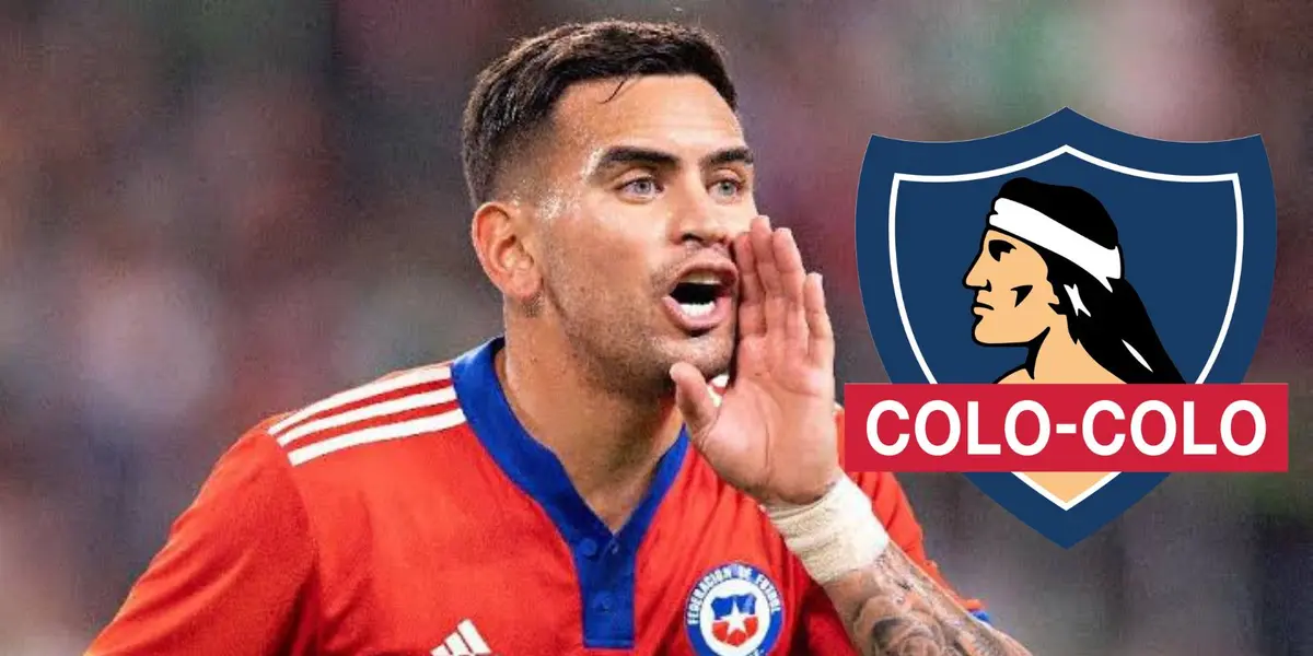 Sebastián Vegas con Chile y Colo Coló