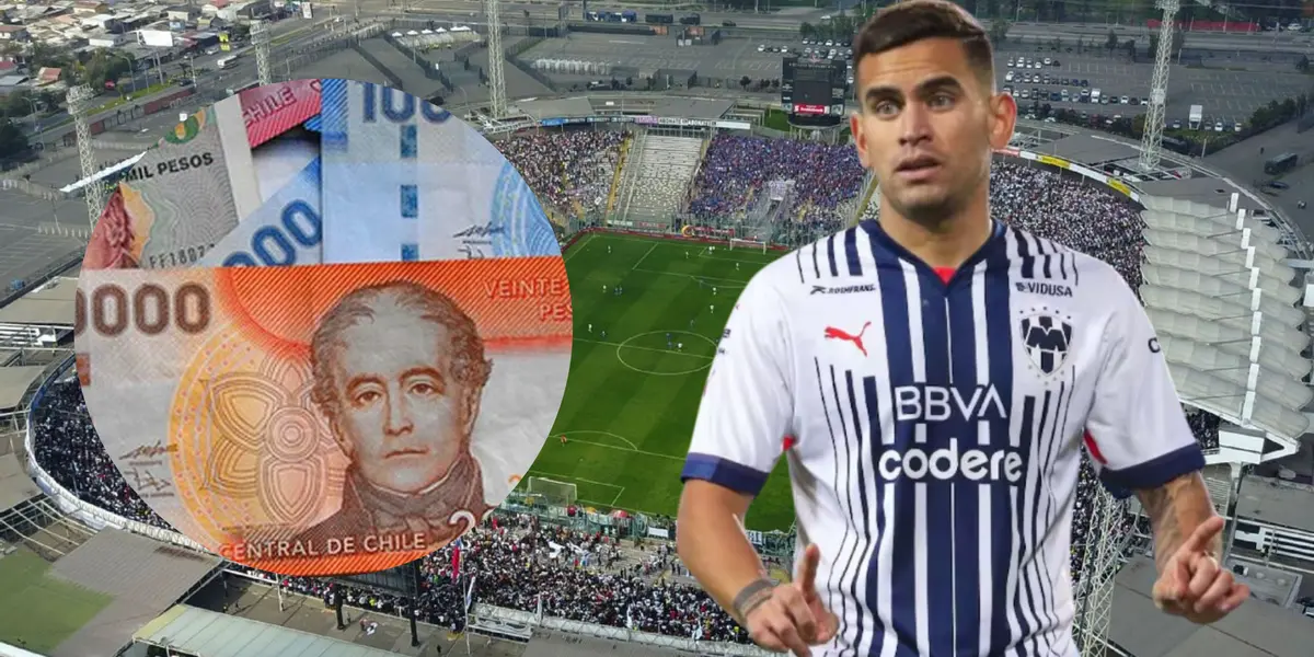 Sebastián Vegas (Foto tomada de: Colo Colo/Monterrey/Prensa)