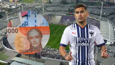 Sebastián Vegas (Foto tomada de: Colo Colo/Monterrey/Prensa)