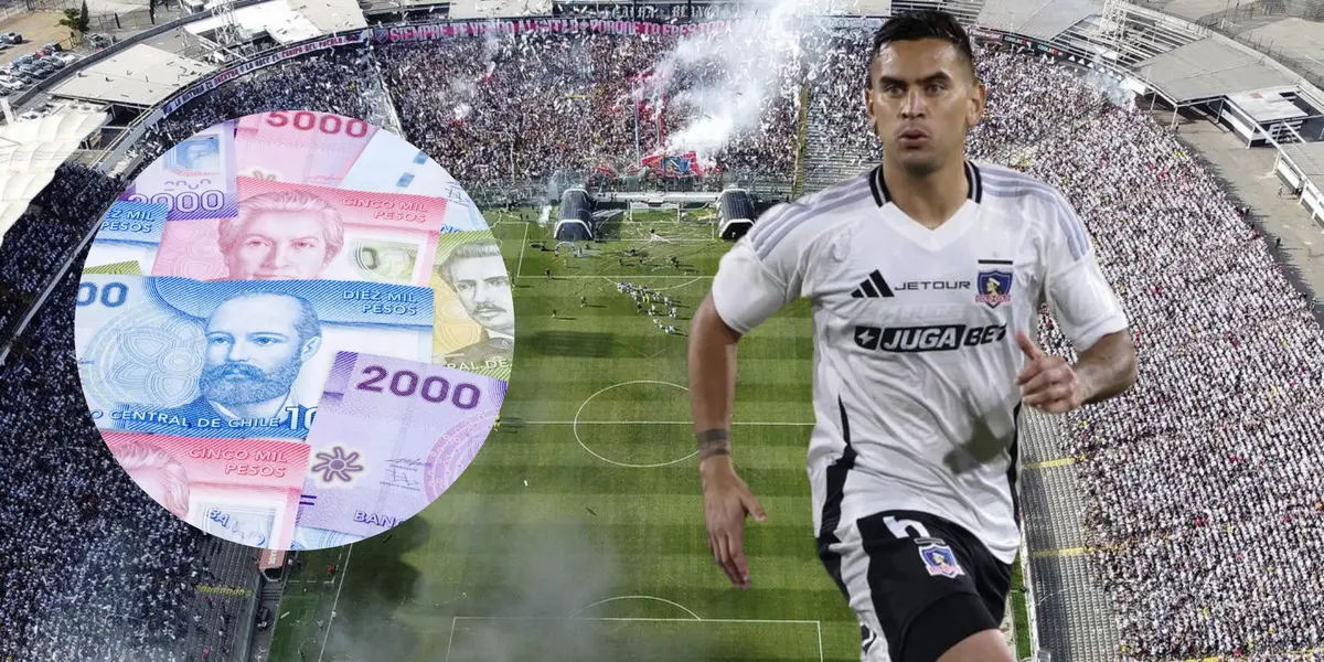 Sebastián Vegas (Foto tomada de: RedGol/Colo-Colo/Remitly)