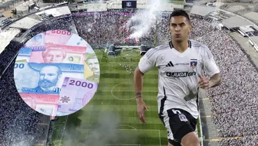 Sebastián Vegas (Foto tomada de: RedGol/Colo-Colo/Remitly)