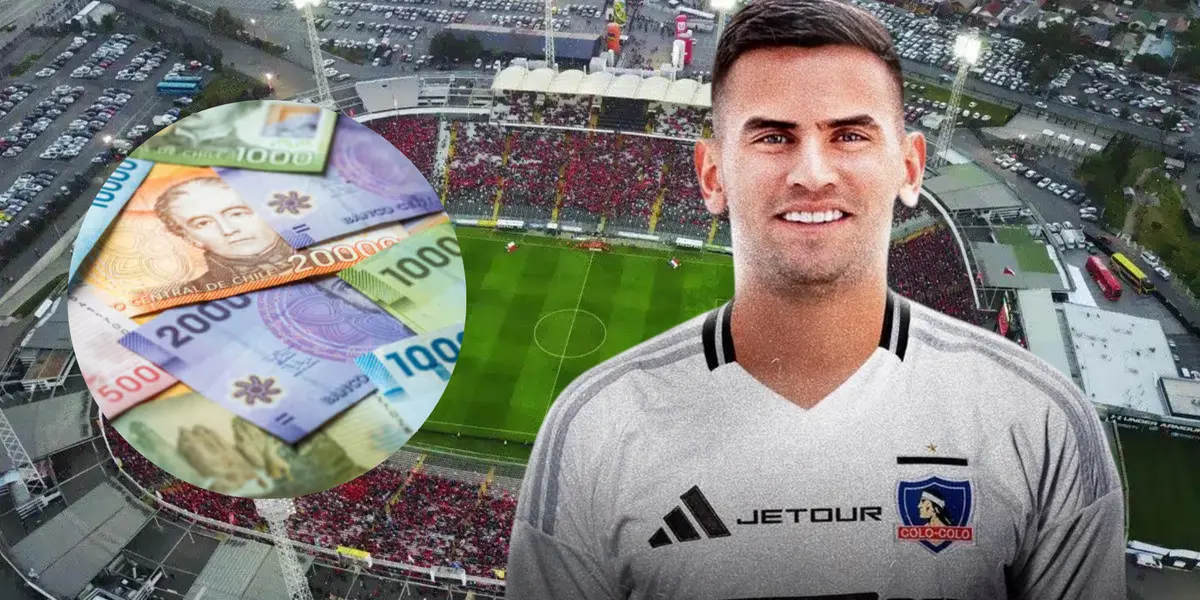 Sebastián Vegas (Foto tomada de: Top/Colo-Colo/La Nación)