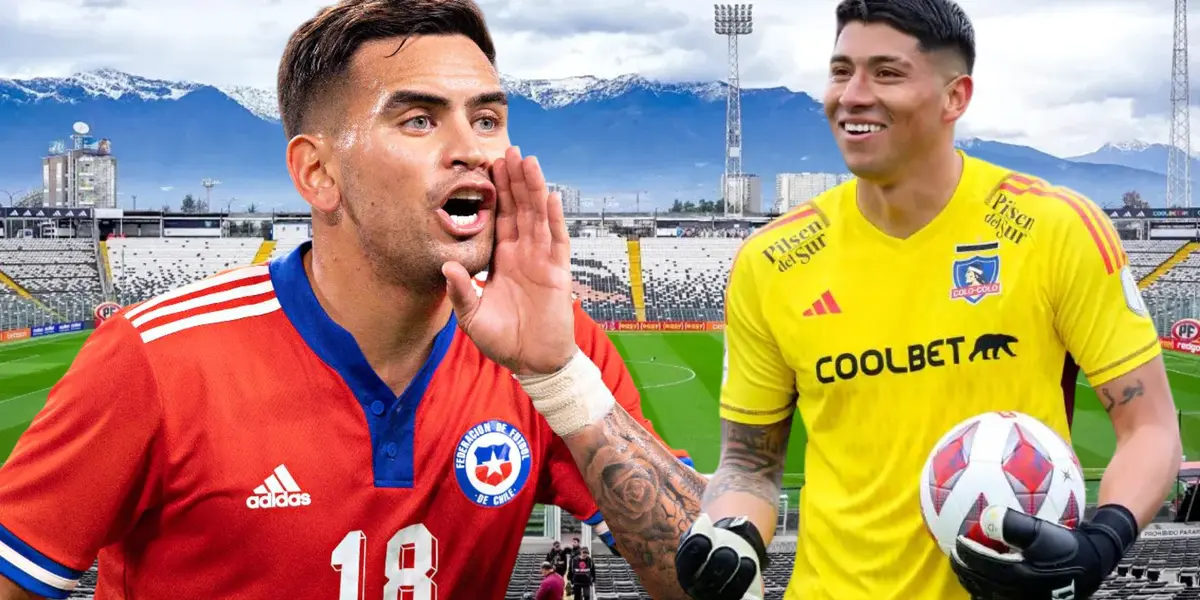 Sebastián Vegas y Brayan Cortés (Foto tomada de: Colo-Colo/La Roja)