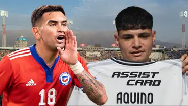 Sebastián Vegas y Claudio Aquino (Foto tomada de: The Stadium/La Tercera/Medio Tiempo)