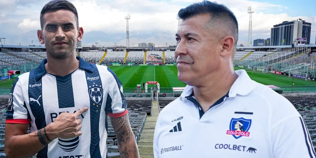 Sebastián Vegas y Jorge Almirón (Foto tomada de: RedGol/Monterrey)