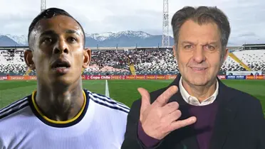 Sebastián Villa y Aníbal Mosa (Foto tomada de: Colo Colo/Independiente)