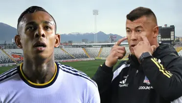 Sebastián Villa y Jorge Almirón (Foto tomada de: Wikipedia/Independiente Rivadavia)