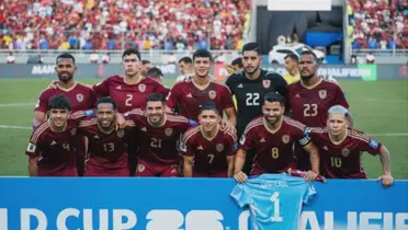 Selección de Venezuela. Foto: redes de Selección de Venezuela.