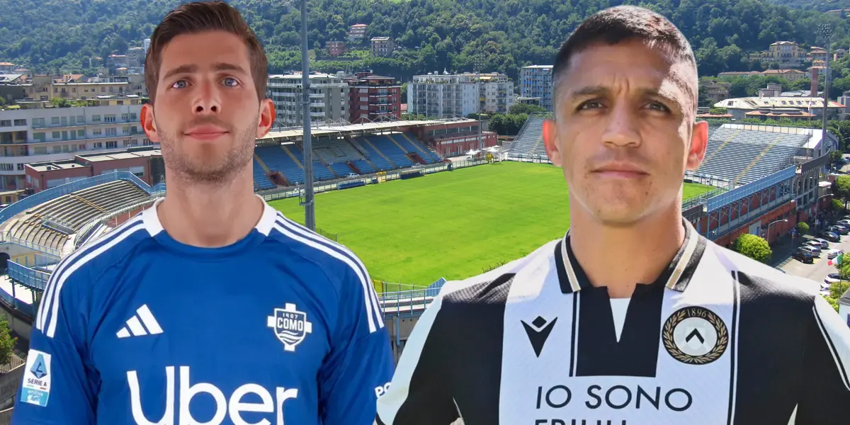 Sergi Roberto y Alexis Sánchez (Foto tomada de: Wikipedia/Udinese/Como)