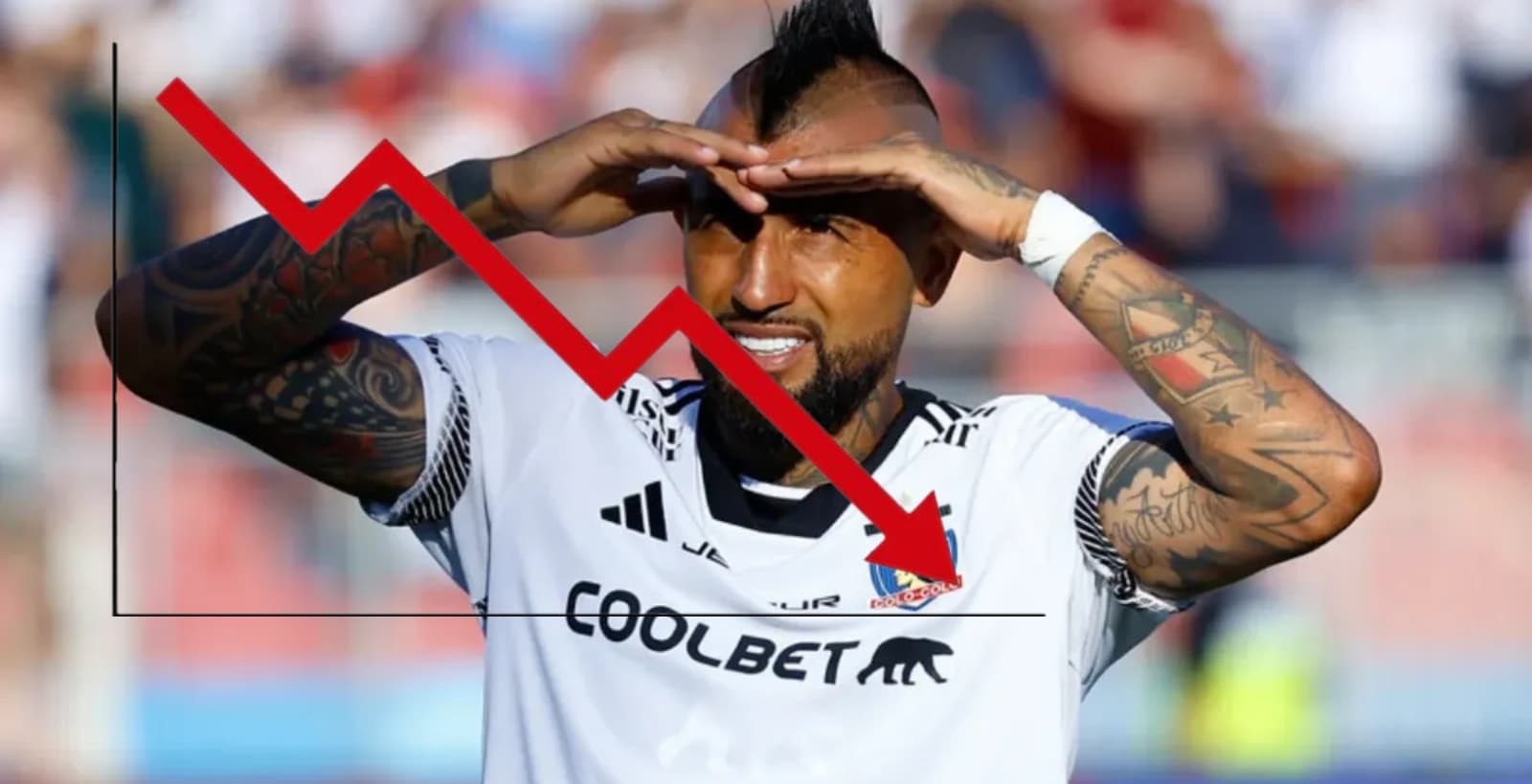 Siguen criticando el fútbol de Arturo Vidal.