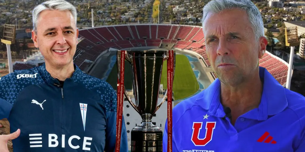 Tiago Nunes y Hustavo Álvarez (Foto tomada de: La Cuarta/Universidad de Chile/La Tercera/RedGol)