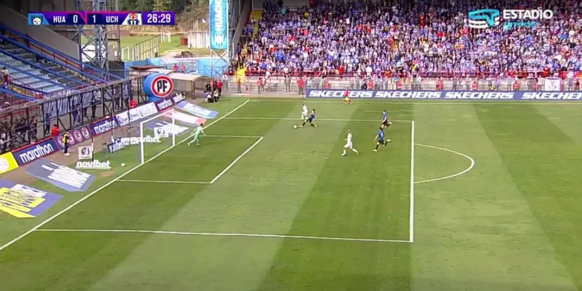 Universidad de Chile vs. Huachipato.