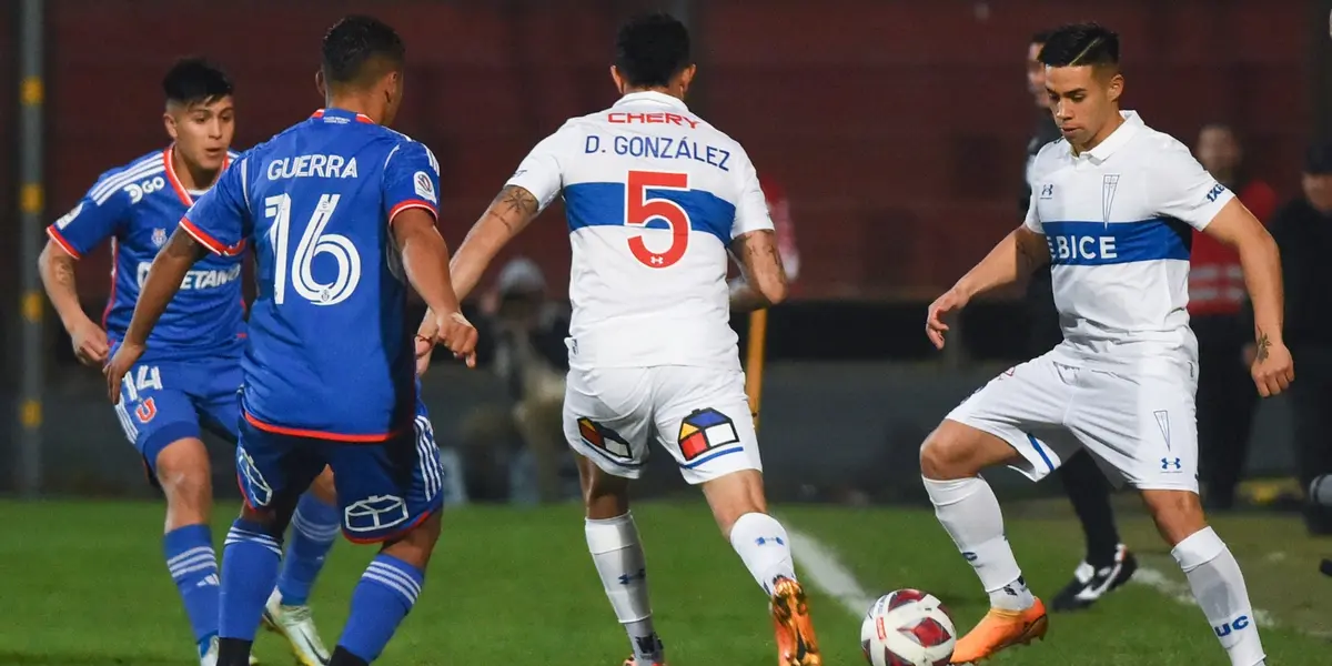 Universidad de Chile vs. Universidad Católica.