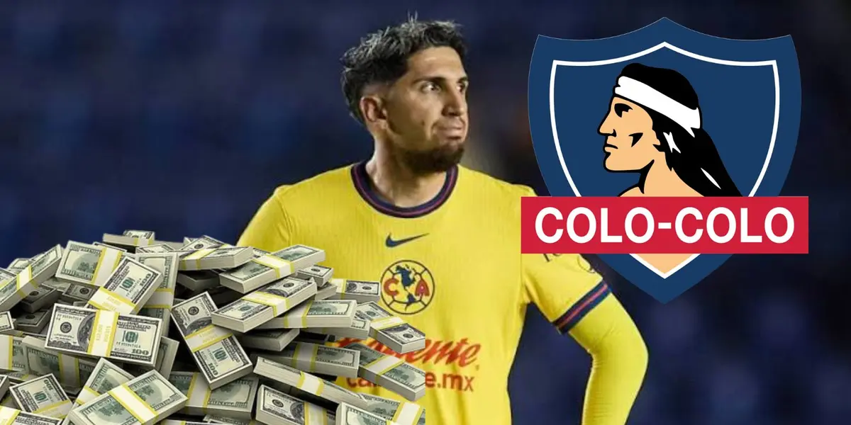 Valdés con América y Colo-Coló/FOTO: Récord