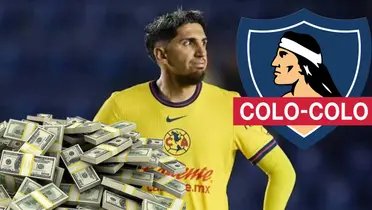 Valdés con América y Colo-Coló/FOTO: Récord