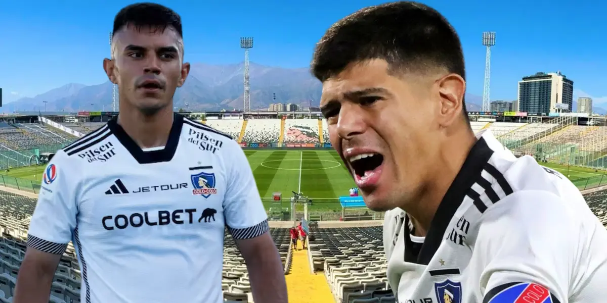 Vicente Pizarro y Esteban Pavez (Foto tomada de: RedGol/Central/Colo-Colo)