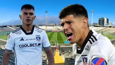 Vicente Pizarro y Esteban Pavez (Foto tomada de: RedGol/Central/Colo-Colo)