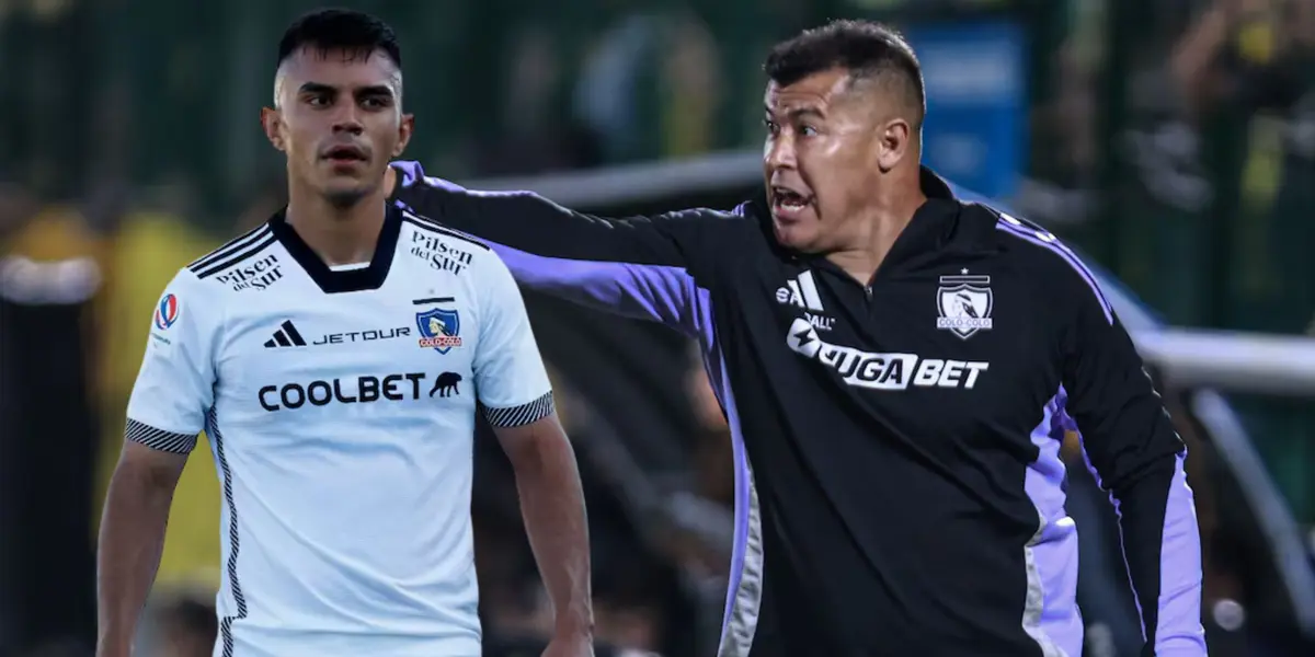 Vicente Pizarro y Jorge Almirón (Foto tomada de: La Tercera/Colo-Colo)