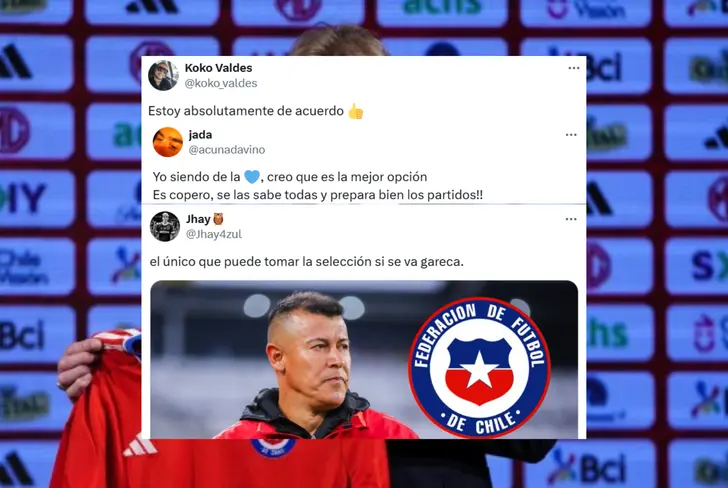 Comentarios de los hinchas de la U de Chile sobre Jorge Almirón (Foto tomada de: X)